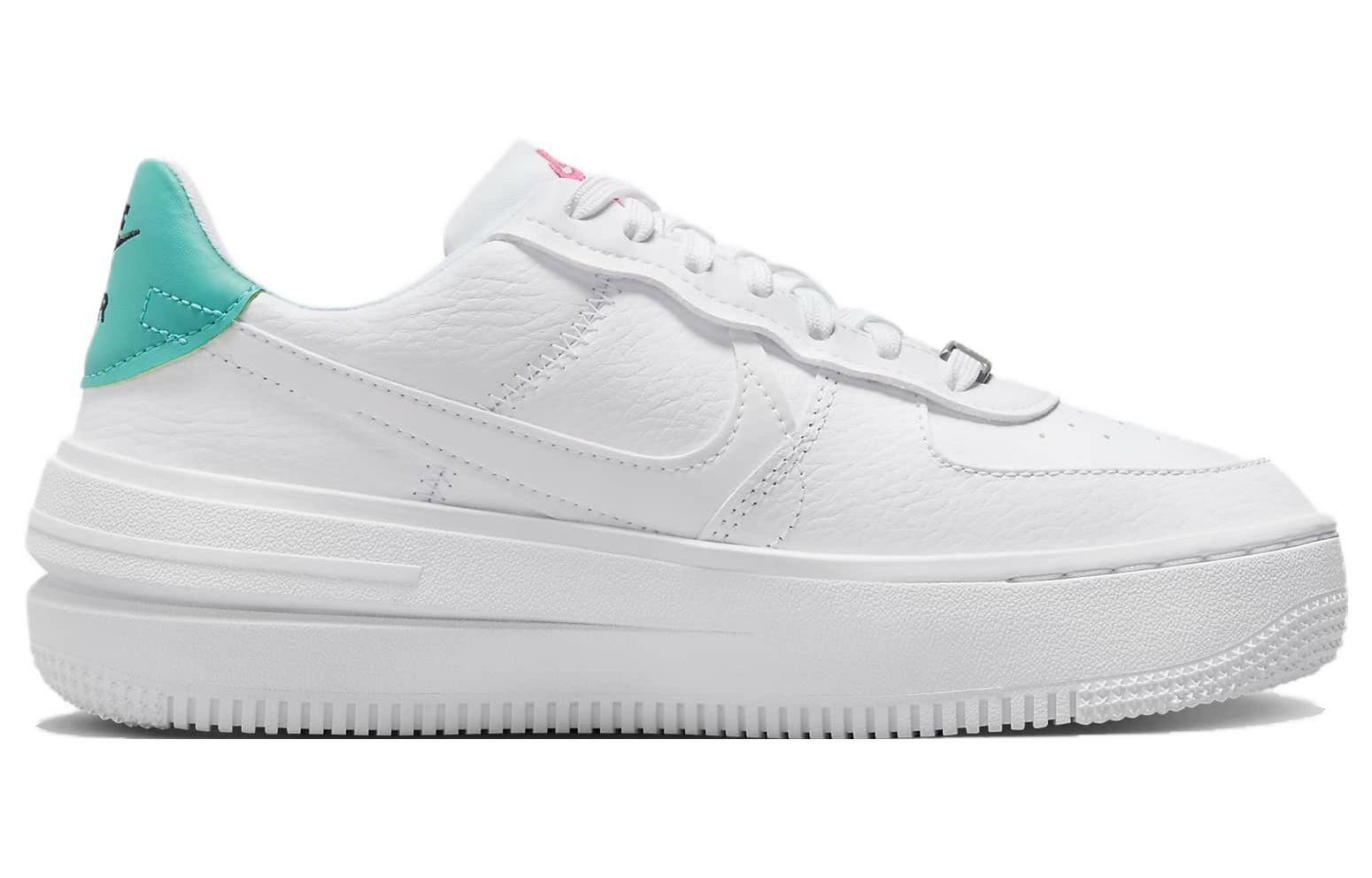 【代購】Nike Air Force 1 PLT.AF.ORM White Jade Pink Women's