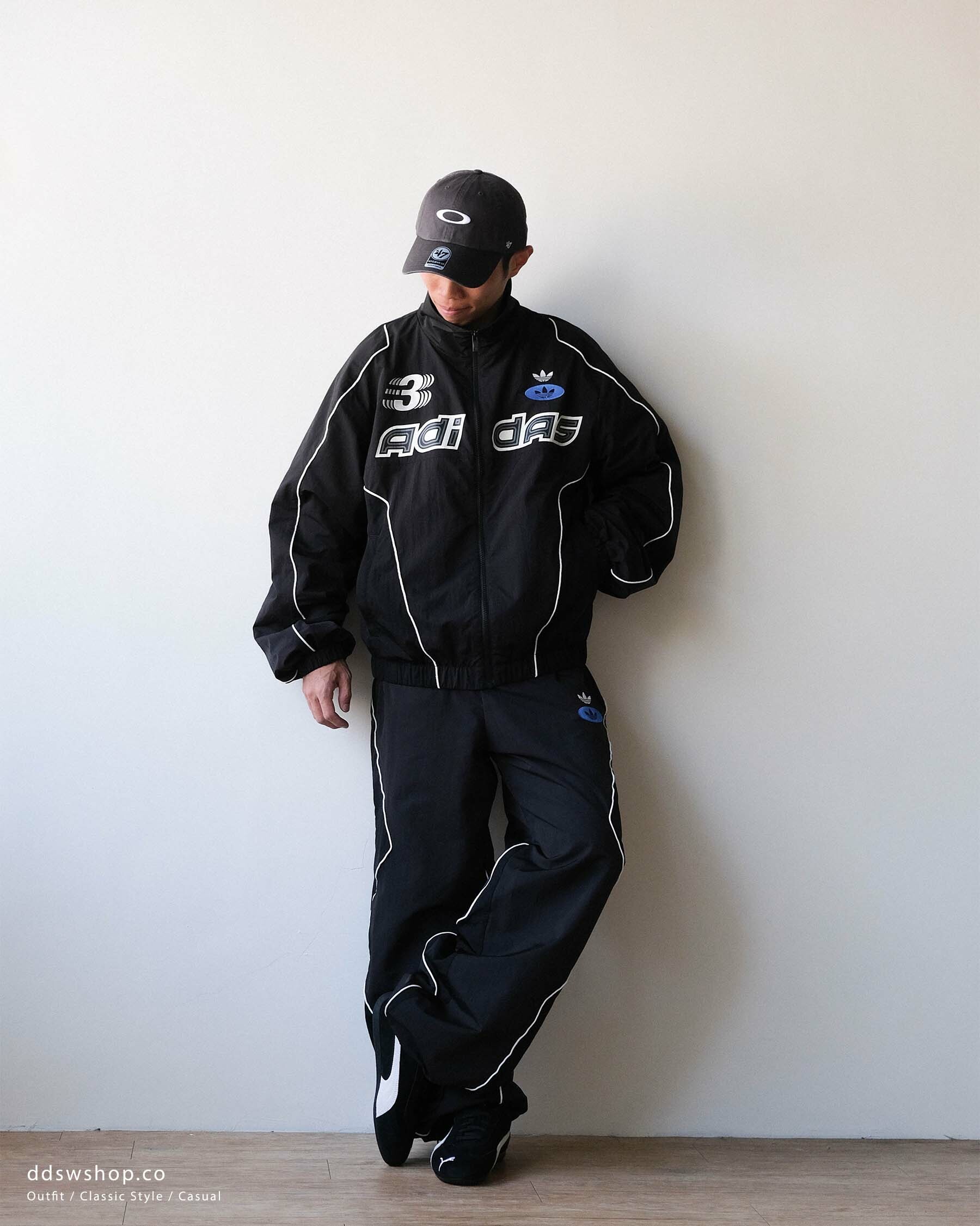 "代購" ADIDAS ORIGINALS 復古賽車風 男款套裝