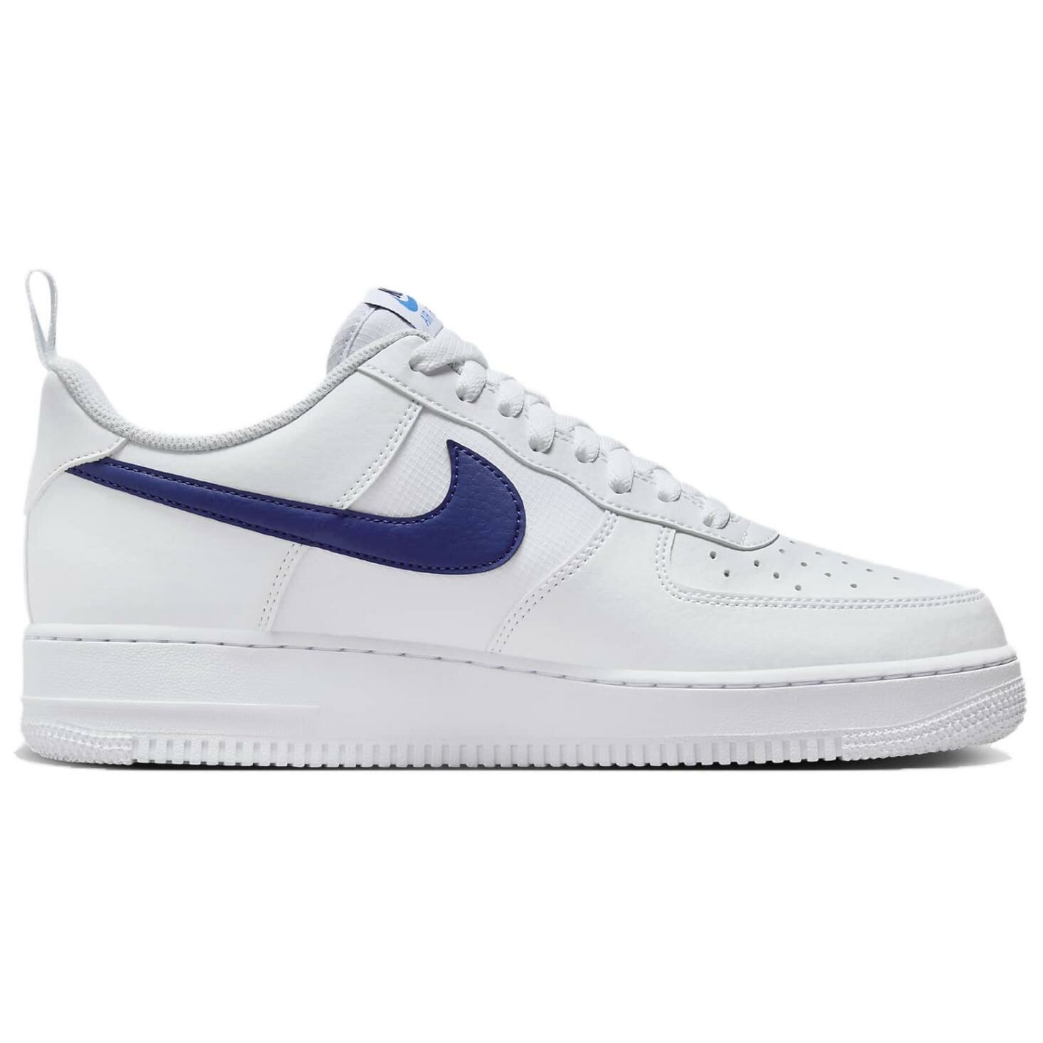 【代購】Nike Air Force 1 '07 'White Deep Royal Blue'