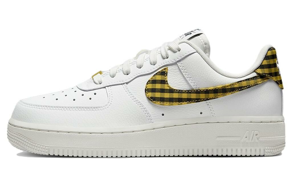 【代購】Nike Air Force 1 Low '07 'Gingham Yellow' Women's