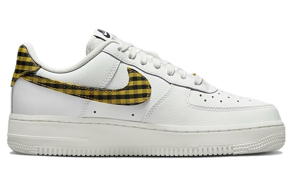 【代購】Nike Air Force 1 Low '07 'Gingham Yellow' Women's