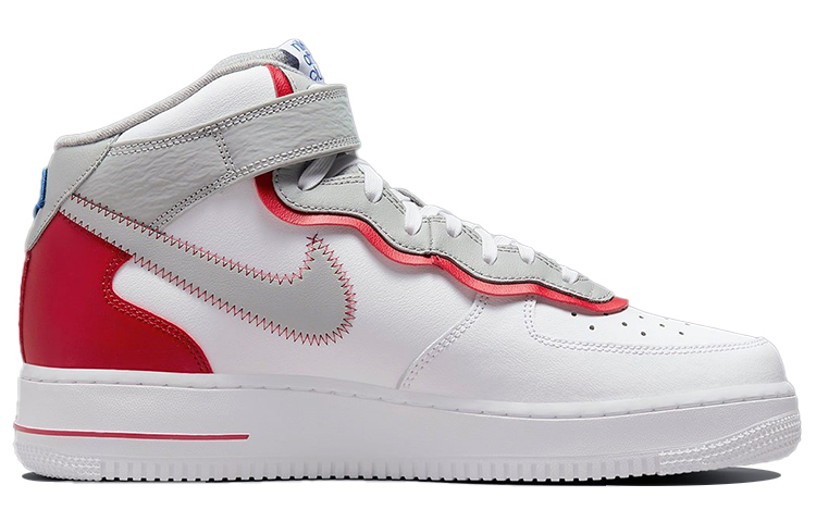 【代購】Nike Air Force 1 Mid Athletic Club White Gym Red