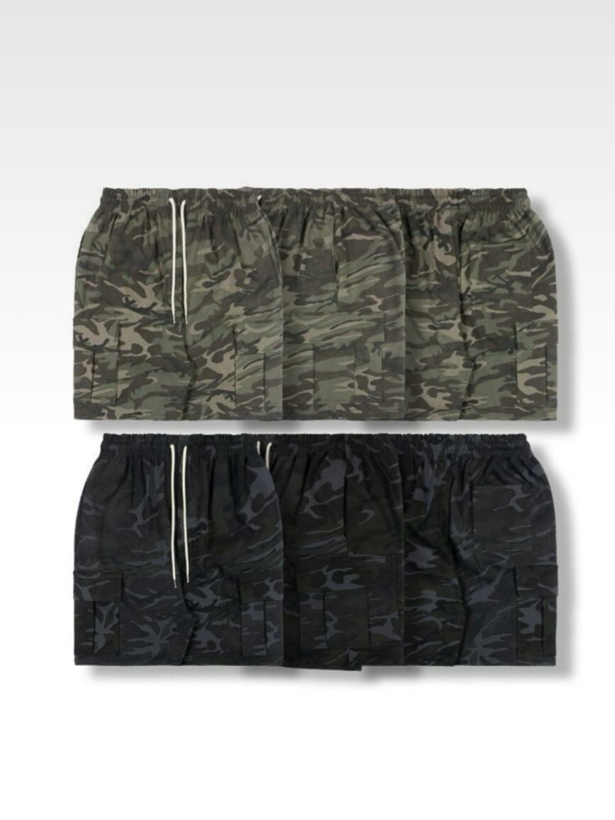迷彩工裝短褲 40324-022P
