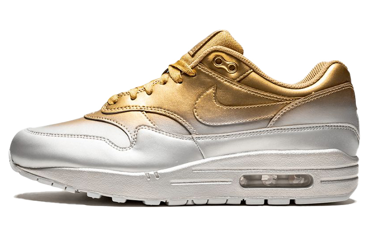 【代購】Nike Air Max 1 Lx Metallic Gold Metallic Platinum Women's