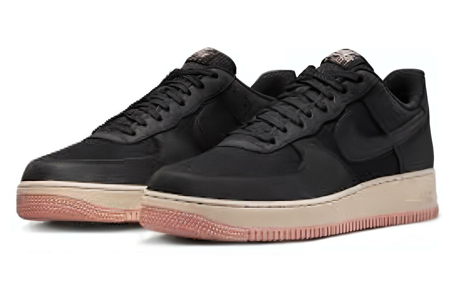 【代購】Nike Air Force 1 Low '07 Lx Black Red Stardust