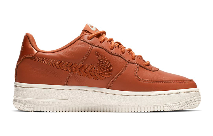 【代購】Nike Air Force 1 Low Embroidered Dusty Peach GS