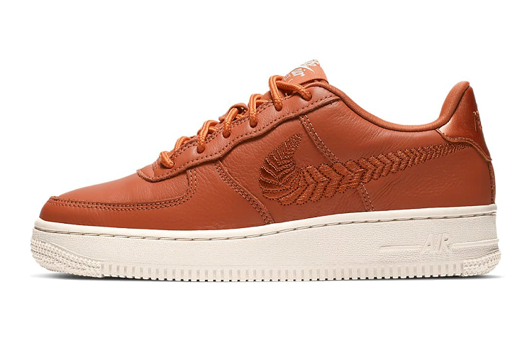 【代購】Nike Air Force 1 Low Embroidered Dusty Peach GS
