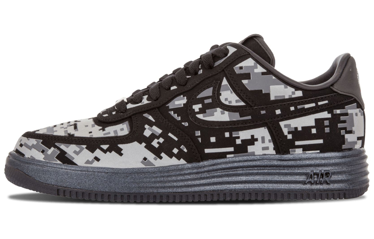 【代購】Nike Lunar Force 1 Low Digi Camo Black