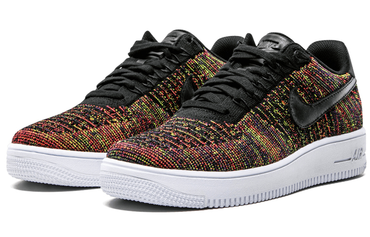 【代購】Nike Lab Air Force 1 Low Flyknit Black Multicolor