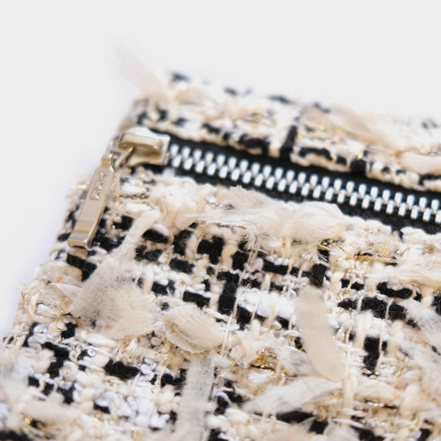 Small Makeup Tote - Natural