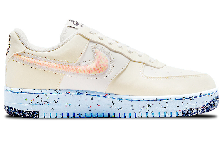 【代購】Nike Air Force 1 Low Crater Sail Total Orange Ice Blue Women's