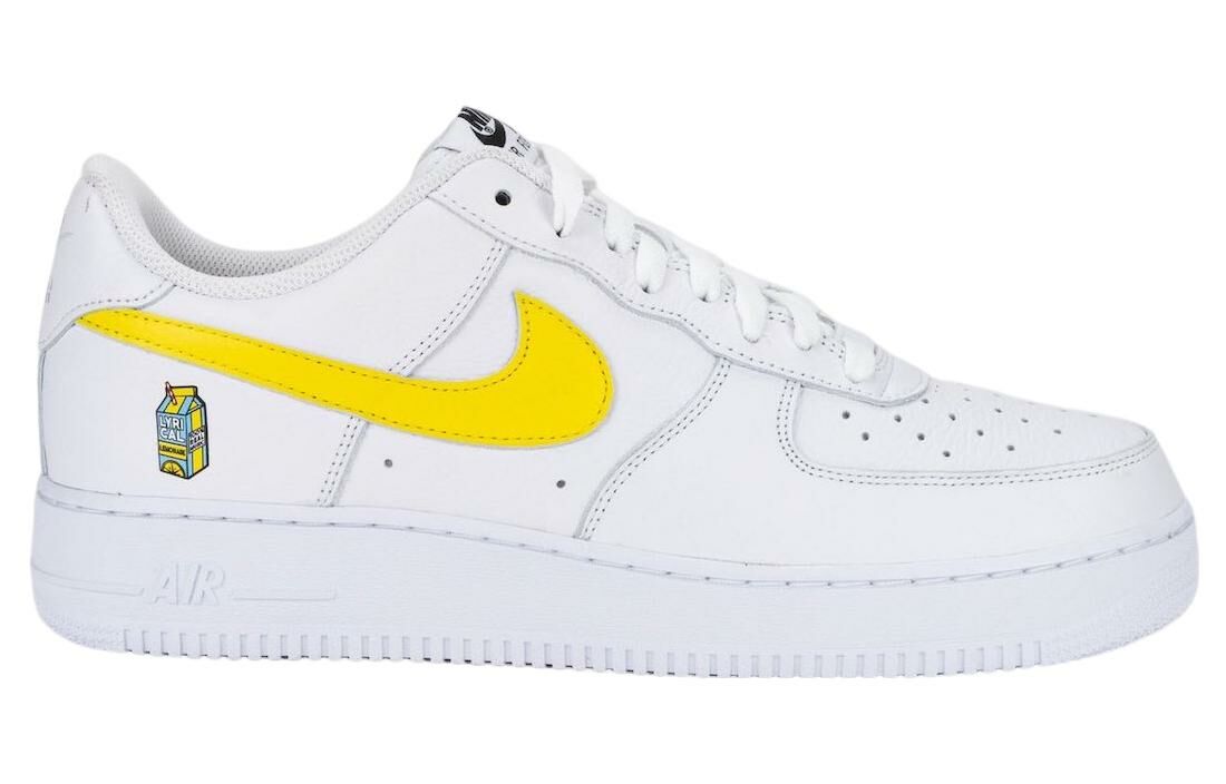 【代購】Nike X Lyrical Lemonade Air Force 1 Low 'White Yellow'