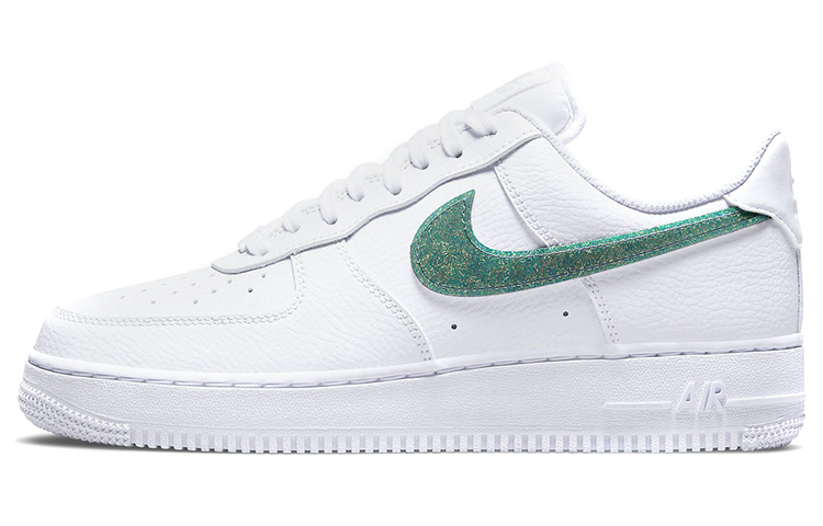 【代購】Nike Air Force 1 Low Glitter Swoosh Green Women's