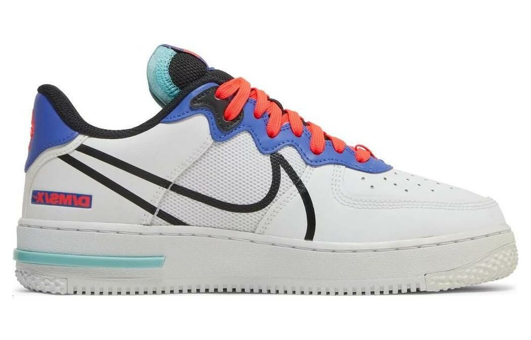 【代購】Nike Air Force 1 Low React White Astronomy Blue Laser Crimson