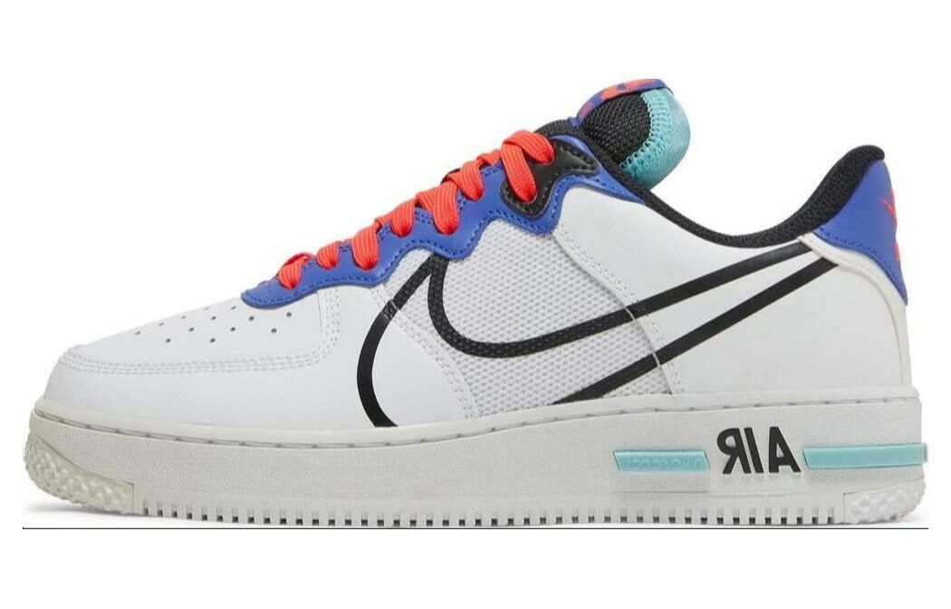 【代購】Nike Air Force 1 Low React White Astronomy Blue Laser Crimson