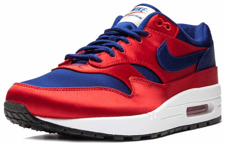 【代購】Nike Air Max 1 Satin University Red Deep Royal Blue