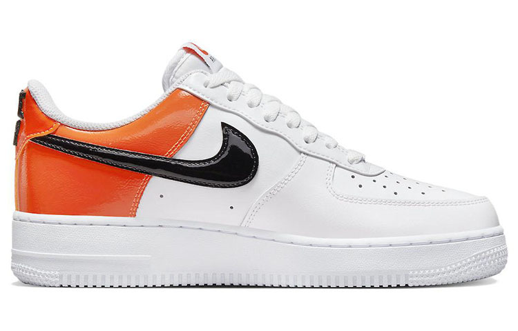 【代購】Nike Air Force 1 Low '07 Essential White/Brilliant Orange Women's