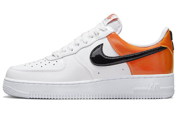 【代購】Nike Air Force 1 Low '07 Essential White/Brilliant Orange Women's