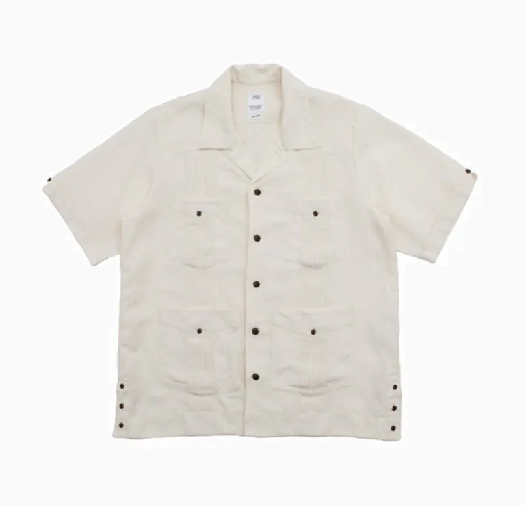 VISVIM SOCIAL CLUB SHIRT S/S (SILK/HEMP) - SIZE 1 PRE ORDER ITEM (預訂中)