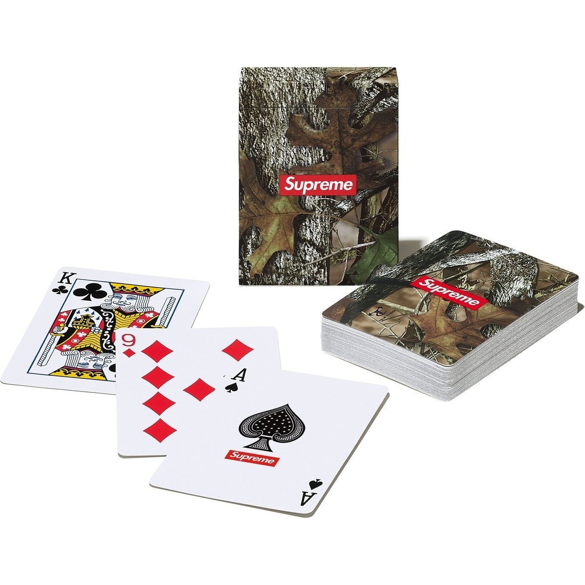 2025SS Supreme Camo Playing Cards 樹紋 Box Logo 撲克牌 現貨