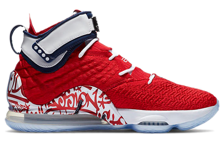 【代購】Nike LeBron 17 'LeBron 4 Red Graffiti'