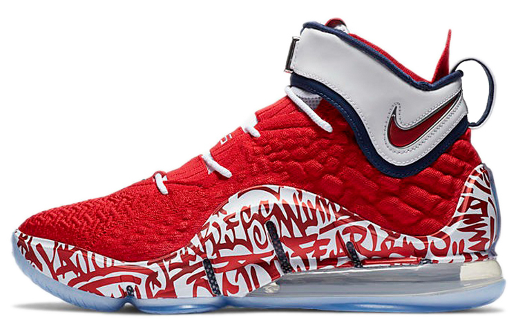 【代購】Nike LeBron 17 'LeBron 4 Red Graffiti'