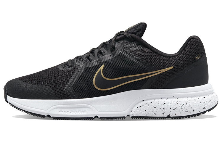 【代購】Nike Zoom Span 4 'Black Metallic Gold'