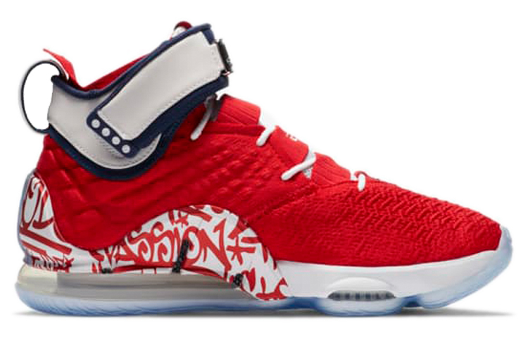 【代購】Nike LeBron 17 EP LeBron 4 Red Graffiti