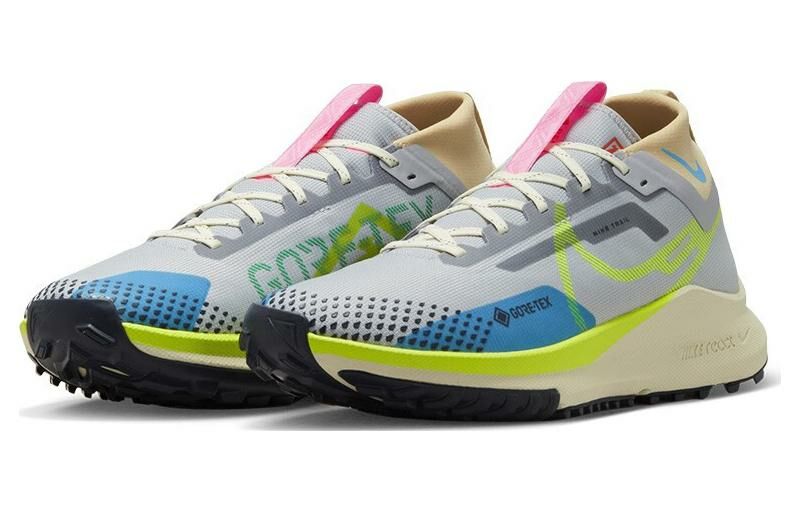 【代購】Nike React Pegasus Trail 4 Gore Tex Wolf Grey Volt