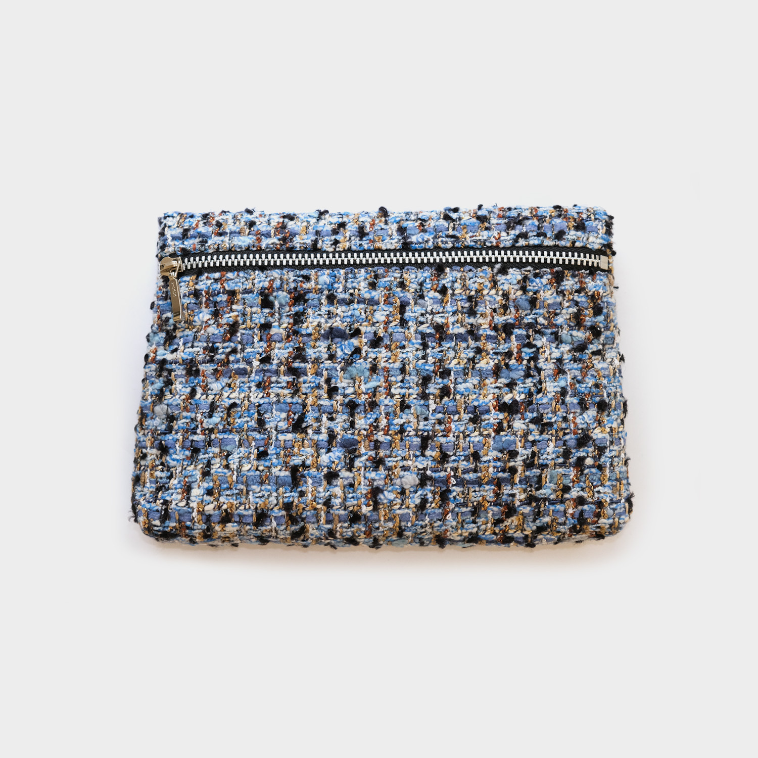 Small Makeup Tote - Ocean Blue