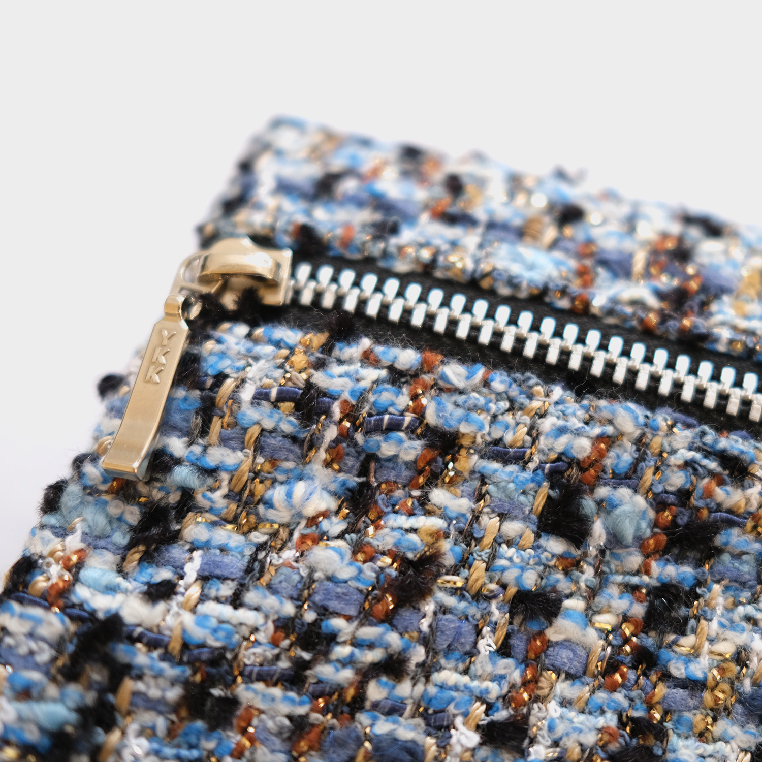 Small Makeup Tote - Ocean Blue