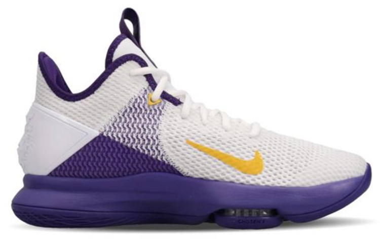 【代購】Nike LeBron Witness 4 EP 'Lakers White'