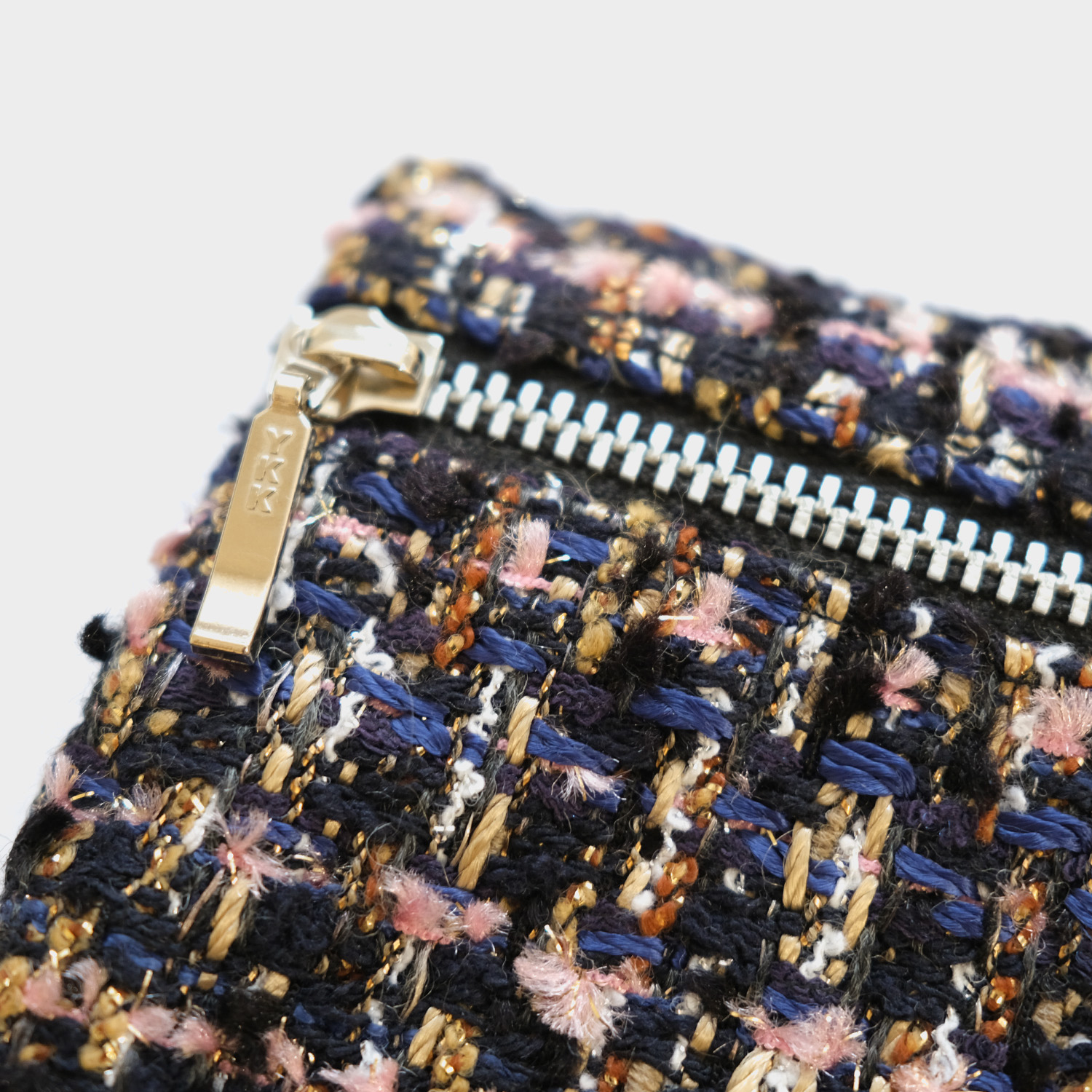 Small Makeup Tote - Pink & Navy