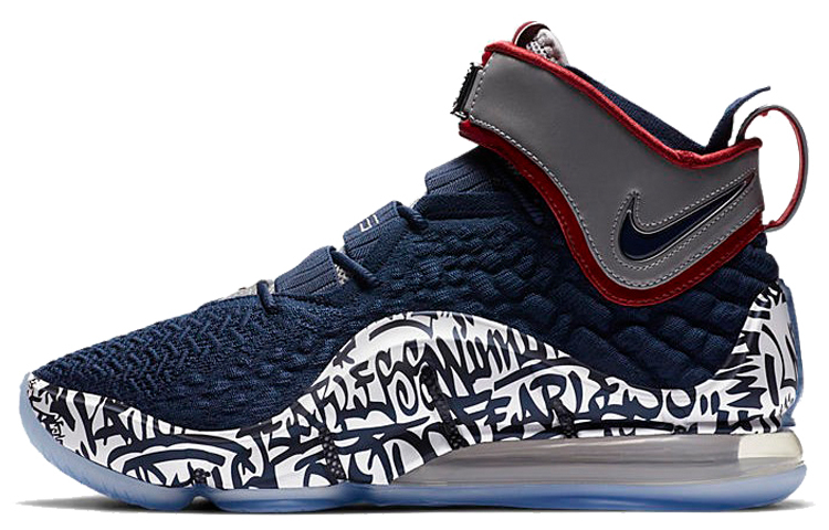 【代購】Nike LeBron 17 EP LeBron 4 Cold Blue Graffiti