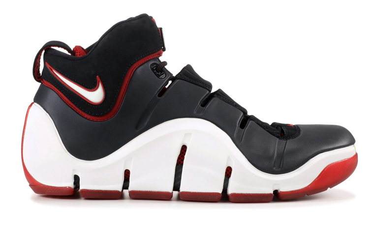 【代購】Nike LeBron 4 Black White Red