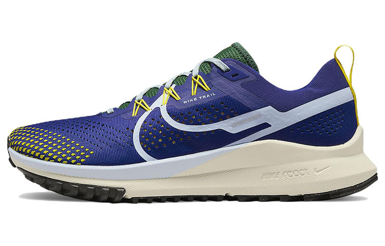 【代購】Nike React Pegasus Trail 4 Deep Royal Yellow Strike