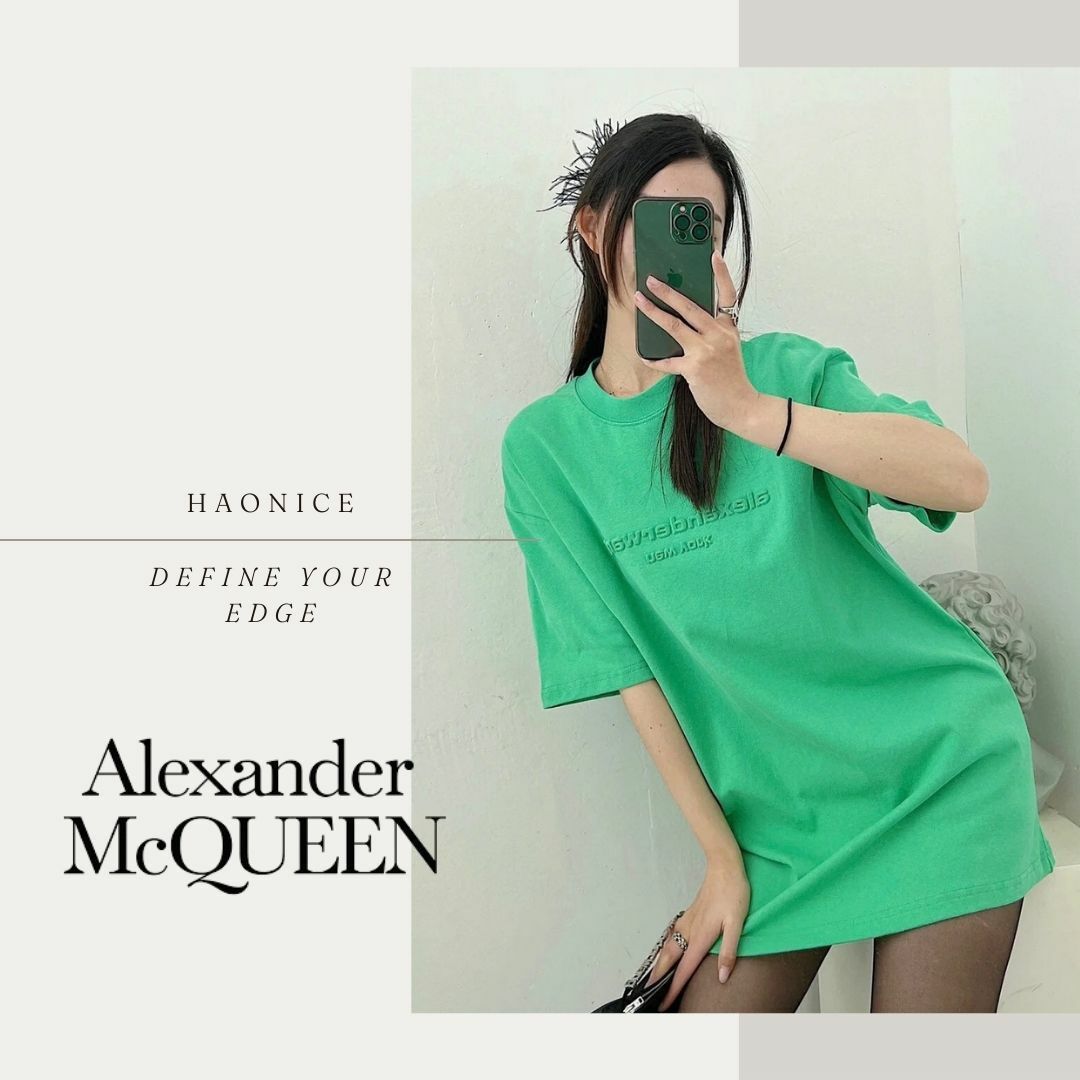 【HAO NICE】Alexander Wang Mcq 亞歷山大王 街頭胸前字母LOGO 印花短袖T恤