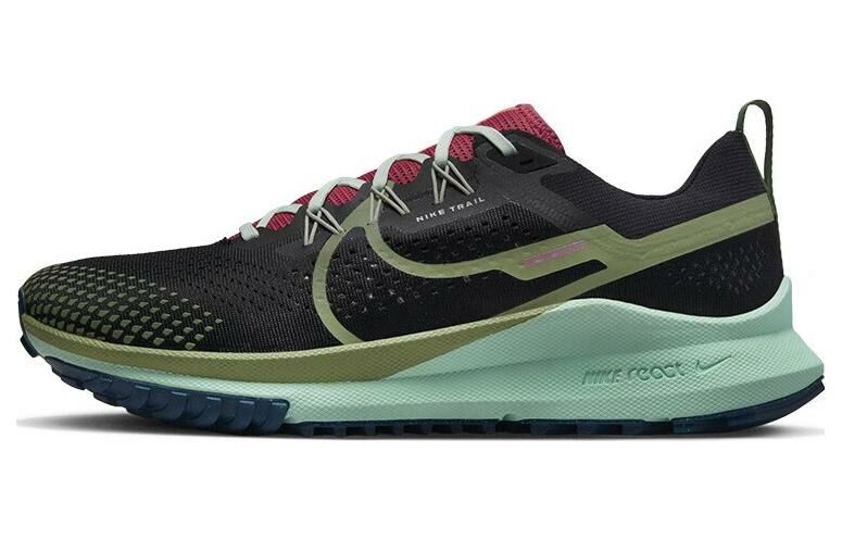 【代購】Nike React Pegasus Trail 4 Black Mint Foam Alligator