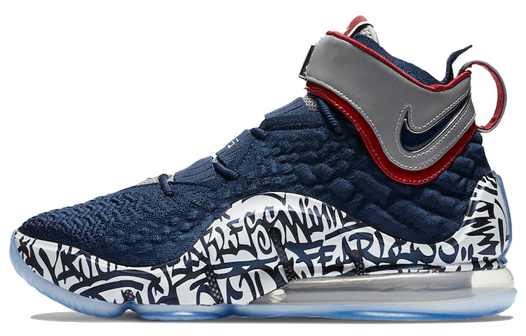 【代購】Nike LeBron 17 'LeBron 4 Cold Blue Graffiti'
