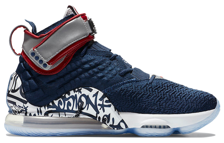 【代購】Nike LeBron 17 'LeBron 4 Cold Blue Graffiti'