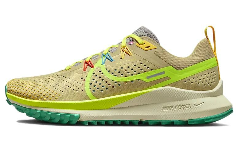 【代購】Nike React Pegasus Trail 4 Gtx 'Brown Yellow' Women's