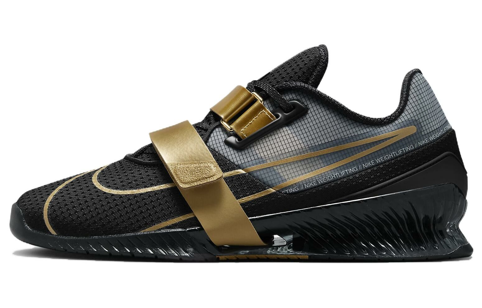 【代購】Nike Romaleos 4 Black Metallic Gold