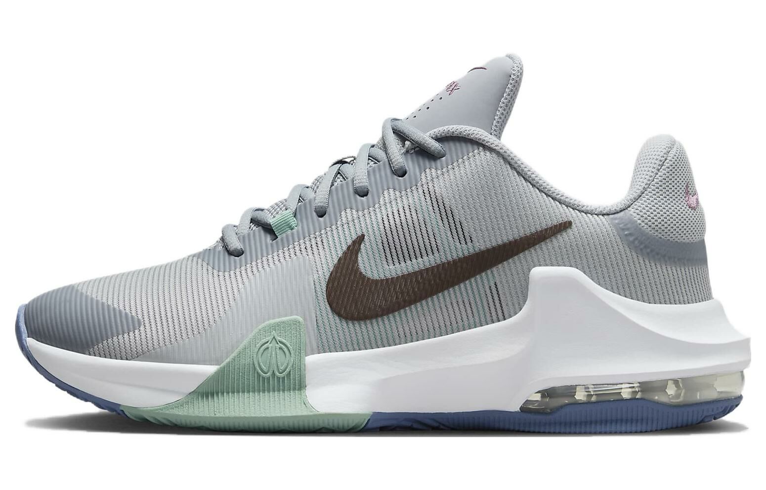 【代購】Nike Air Max Impact 4 Wolf Grey Burgundy Crush