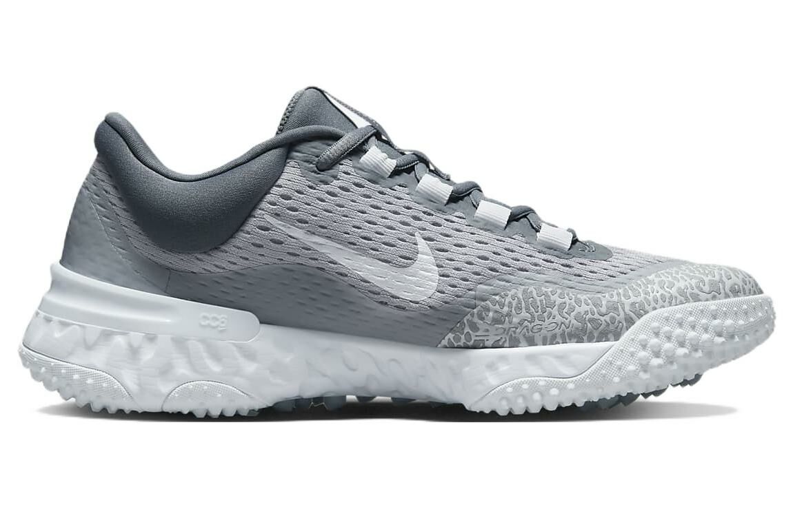 【代購】Nike Alpha Huarache Elite 4 Turf Softball Shoes 'Wolf Grey Pure Platinum' Women's