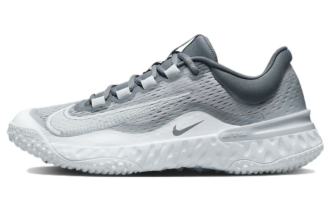 【代購】Nike Alpha Huarache Elite 4 Turf Softball Shoes 'Wolf Grey Pure Platinum' Women's