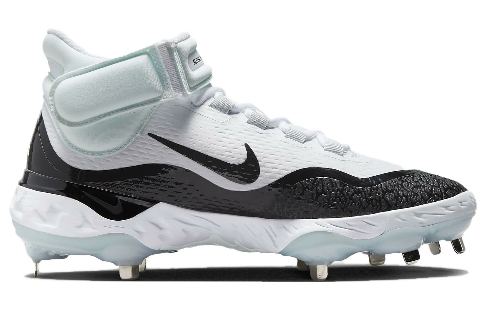 【代購】Nike Alpha Huarache Elite 4 White Black Blue Tint