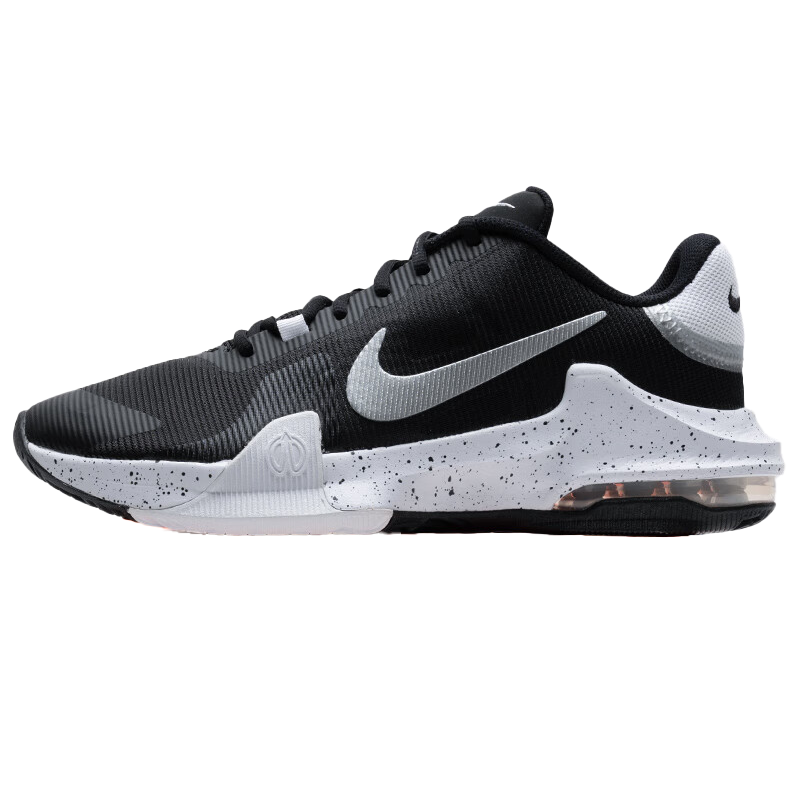 【代購】Nike Air Max Impact 4 Low Top Basketball Shoes Men's Black White