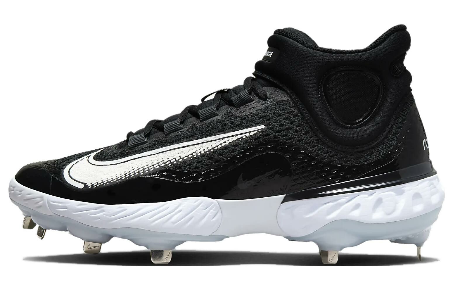 【代購】Nike Alpha Huarache Elite 4 Mid 'Black White'