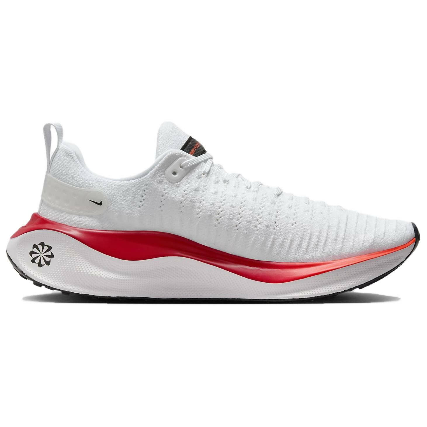 【代購】Nike React Infinity Run Flyknit 4 Slip-Resistant Low-Top Running Shoes Men's White Red