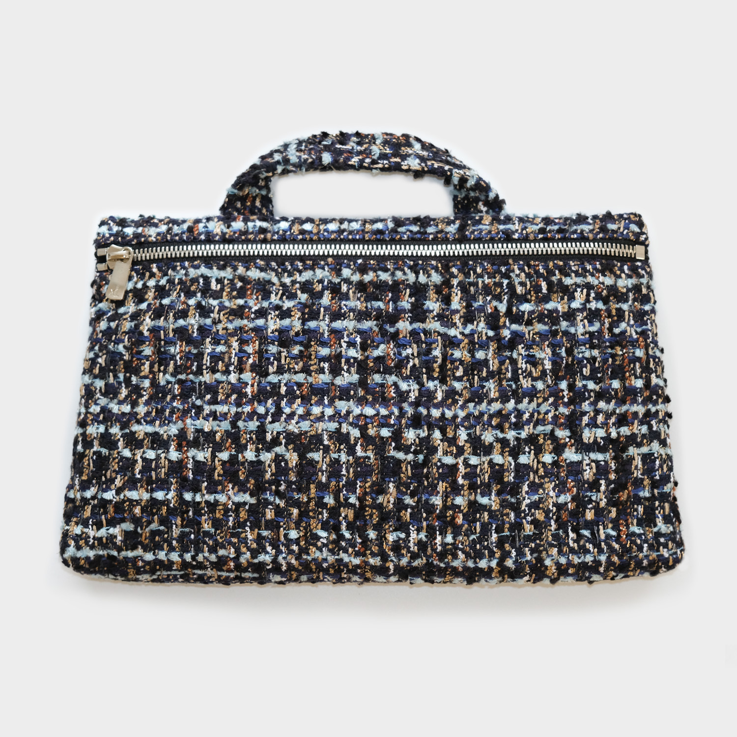 Harper Tote - Blue & Navy